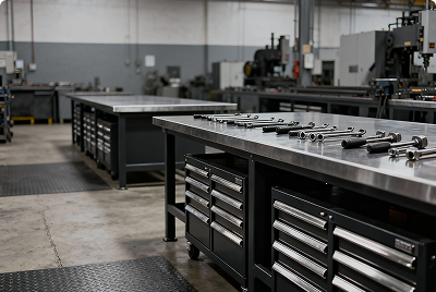 Оснащение склада под ключ